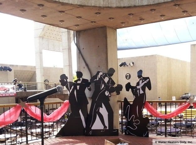 Singing and dancing on the way to our next water heater replacement.