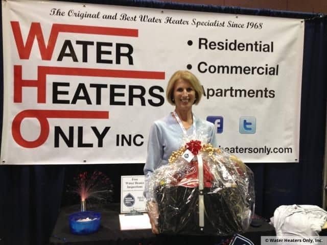 Here is the winner of our trade show raffle prize