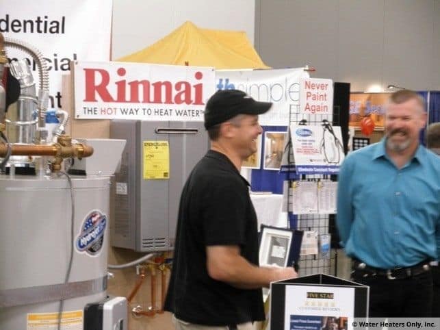 Hanging out with our loyal customers