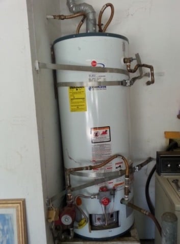 water heater replacement before