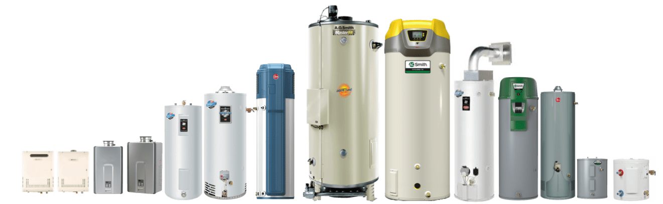 Water Heaters Only, Inc Brands